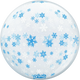 Snowflakes Sphere 20″ Balloon