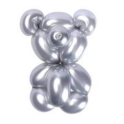 Chrome Silver 260G Latex Balloons