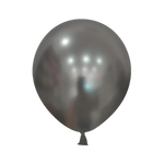 Chrome Silver 5″ Latex Balloons