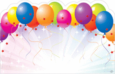 Enclosure Card - Balloons (50 count)