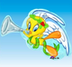 Tweety Bird Angel 21″ Balloon