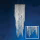 Acrylic Chandelier 34″