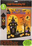 Amscan 5 Piece Giant Halloween Mural Decoration Kit