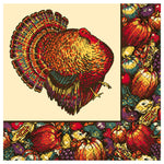 Amscan Autumn Turkey Luncheon Napkins (20 count)