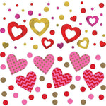 Amscan Balloon Accessories ❌⭕❌⭕🧡 Hugs & Kisses & Hearts Confetti