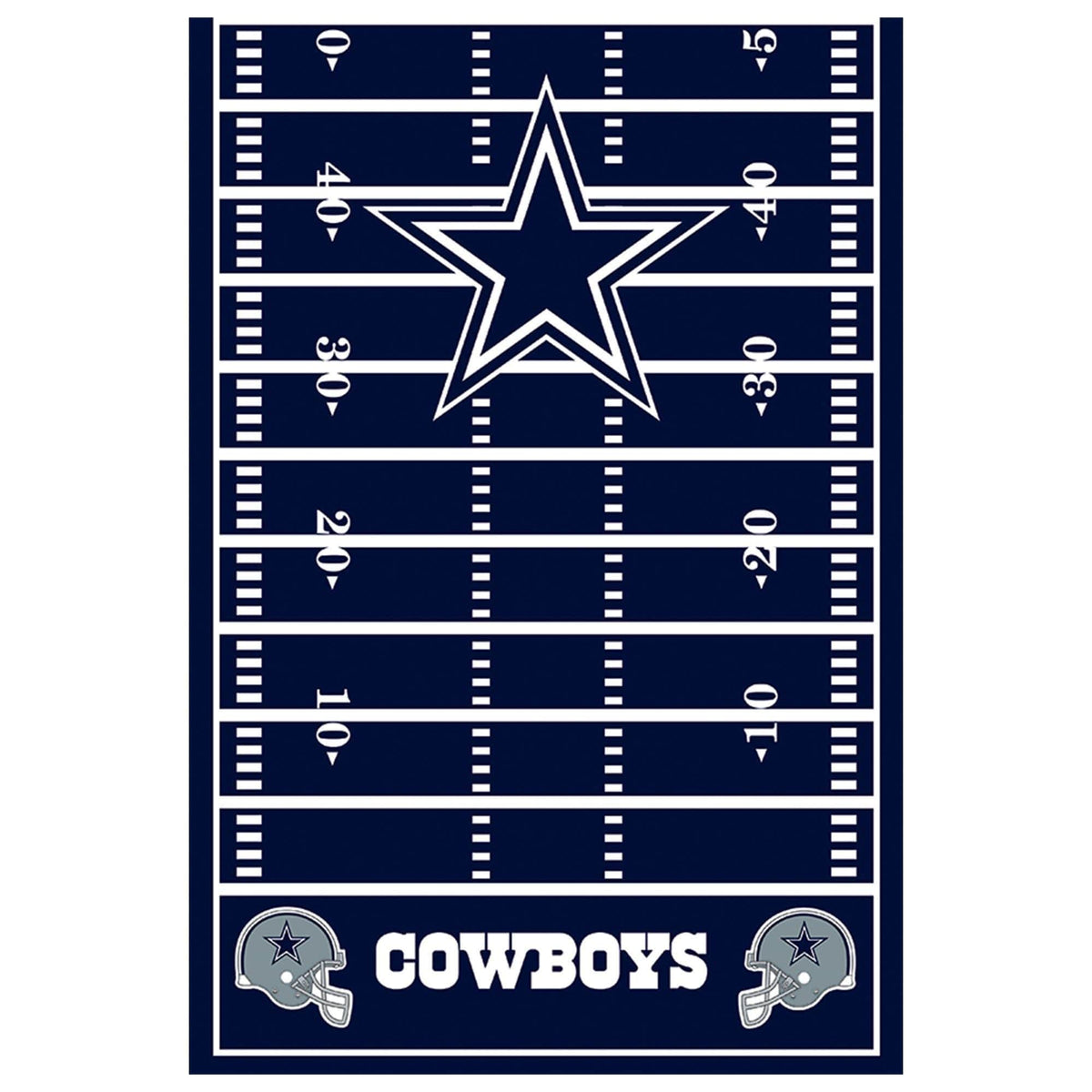 Amscan Dallas Cowboys Football Tablecover