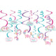 Enchanted Unicorn Swirls Decorations