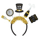 Headband - Happy New Year Multi-Icon - Amscan