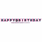 Amscan Internet Famous Birthday Jumbo Add-an-Age Banner