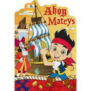 Amscan Jake and The Neverland Pirates Invitations (8 count)