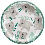 Amscan Koala Plate 9″ (8 count)