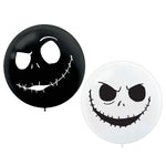 Amscan Latex Nightmare Before Christmas Jack Skellington Head 24″ Latex Balloons (2 Count)