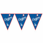 Amscan Los Angeles Dodgers Major League Baseball Pennant Banner