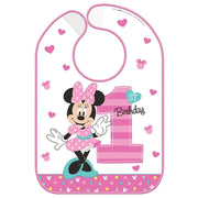 Amscan Minnie Mouse 1st Birthday Bib Vinyl Balloon
