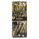 Party Blowers - Black and Gold (24ct) - Amscan