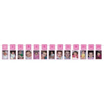 Amscan Party Supplies 1st Birthday Pink Glitter Photo Garland