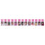 Amscan Party Supplies 1st Birthday Pink Glitter Photo Garland