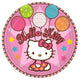 9" Hello Kittle Balloon Dreams Plates (8 count)