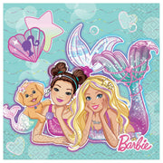 Amscan Party Supplies Barbie Mermaid Napkins (16 count)