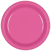 Amscan Party Supplies Bright Pink 10.25in Plates 20ct 25″ (20 count)