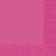 Amscan Party Supplies Bright Pink Beverage Napkins 2 Ply 50ct (50 count)