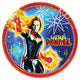 Captain Marvel 9in Plates 9″ (8 count)