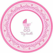 Amscan Party Supplies Celebrate Girl Plates 7″