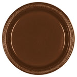 Amscan Party Supplies Choc Brown 10.25in Plates 20ct 25″ (20 count)