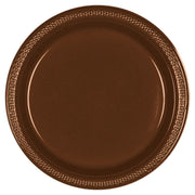 Amscan Party Supplies Choc Brown 10.25in Plates 20ct 25″ (20 count)