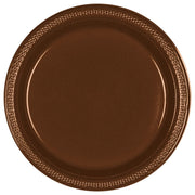 Amscan Party Supplies Choc Brown 7in Plates 20ct 7″ (20 count)