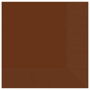 Amscan Party Supplies Choc Brown Lunch Napkins 2Ply 50ct (50 count)