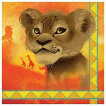 Amscan Party Supplies Disney Lion King Beverage Napkins (16 count)