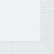 Amscan Party Supplies Frosty White 2 ply 50ct (50 count)