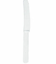 Amscan Party Supplies Frosty White Knife 20ct (20 count)