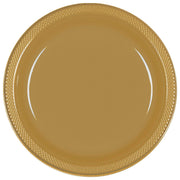 Amscan Party Supplies Gold 9in Plates 20ct 9″ (20 count)