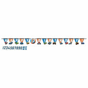 Amscan Party Supplies Hot Wheels Wild Racer Jumbo Add-An-Age Banner