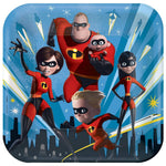 Amscan Party Supplies Incredibles 2 9in Plates 9″ (8 count)