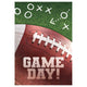 Invite Folded Football Fan   (8 count)