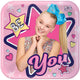 Jojo Siwa 7in Plate 7″ (8 count)