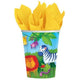 Jungle Animals Paper Cups 9oz (8 count)