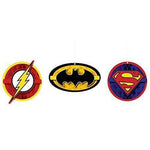 Amscan Party Supplies Justice League Honey Comb  Decocration (3 count)