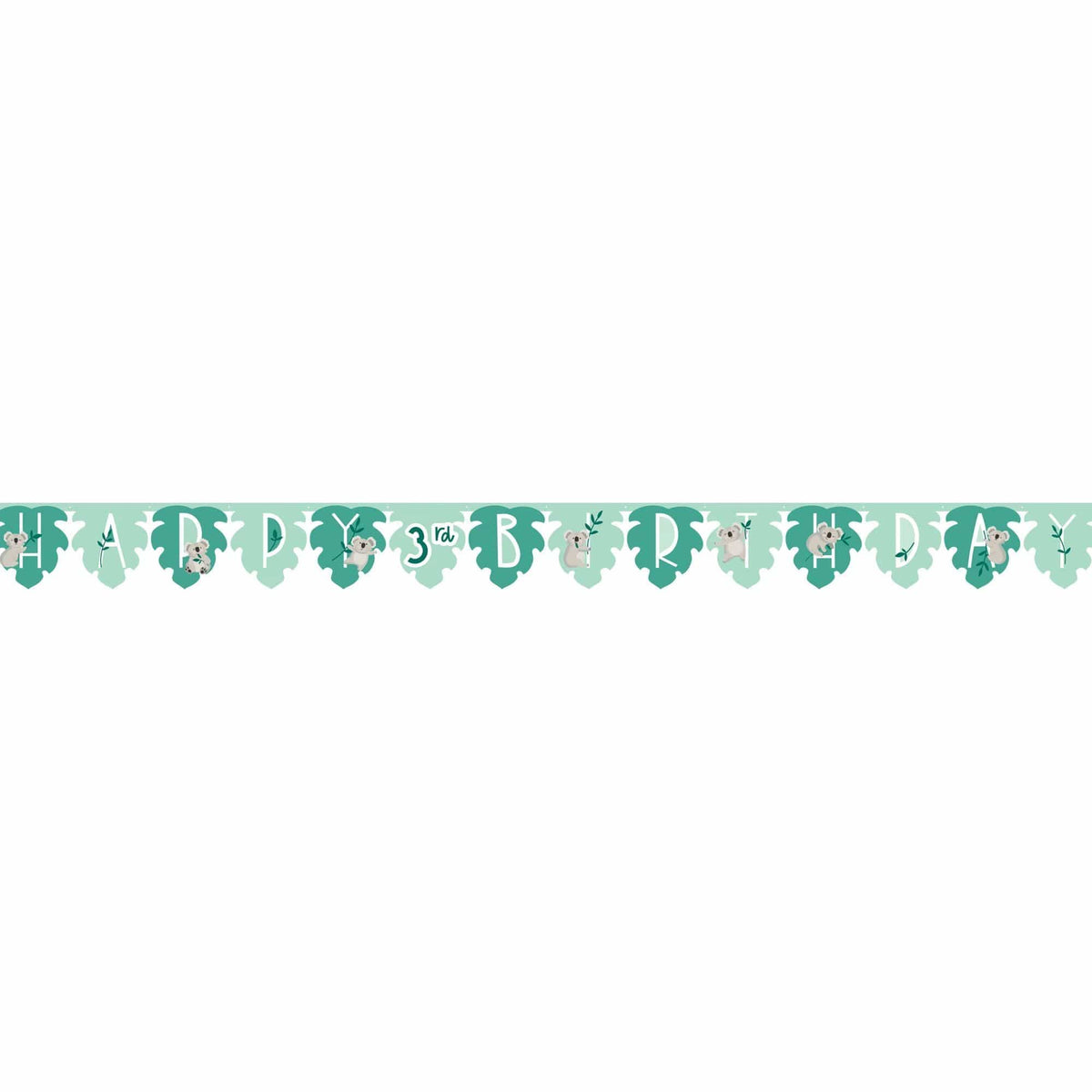 Amscan Party Supplies Koala Jumbo Add An Age Letter Banner