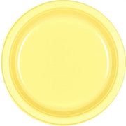 Amscan Party Supplies Lite  Yellow 10.25in Plates 20ct 25″ (20 count)