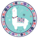 Amscan Party Supplies Llama Fun 7" Plates (8 count)