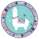 Llama Fun 7" Plates (8 count)