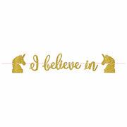 Amscan Party Supplies Magic Unicorn Banner