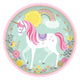 Magical Unicorn Paper Plates 9″ (8 count)