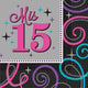 Mis Quince Años Beverage Napkins (16 count)