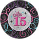 Mis Quince Años Plates 7″ (8 count)