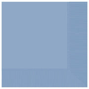 Amscan Party Supplies Pastel Blue Beverage Napkin 2 Ply  50ct (50 count)